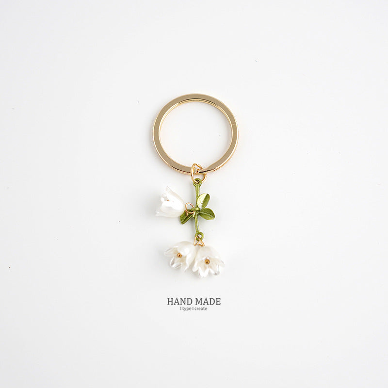 Phone Chain Flower Backpack Keychain Pendant