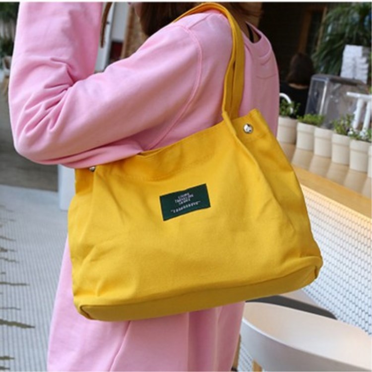 foreign trade new Korean Fashion Handbag Shoulder Bag Canvas Bag Handbag bag shopping bag number Mommy