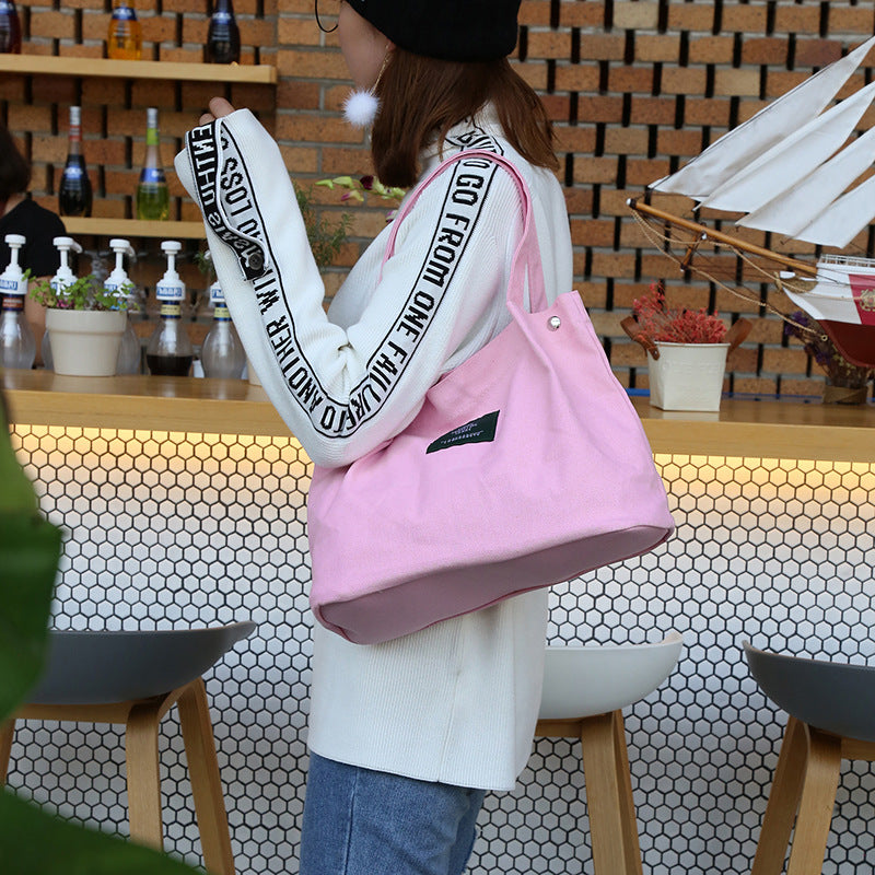 foreign trade new Korean Fashion Handbag Shoulder Bag Canvas Bag Handbag bag shopping bag number Mommy