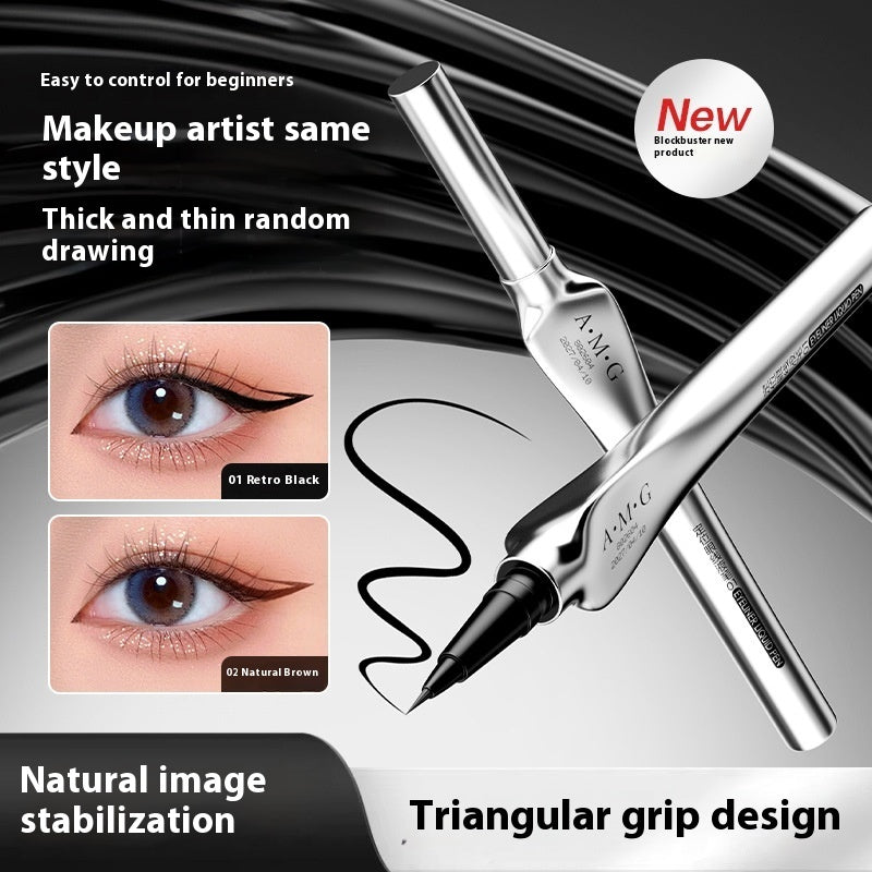 Positioning Liquid Eyeliner Waterproof Non-dizzy Makeup Very Fine And Quick-drying