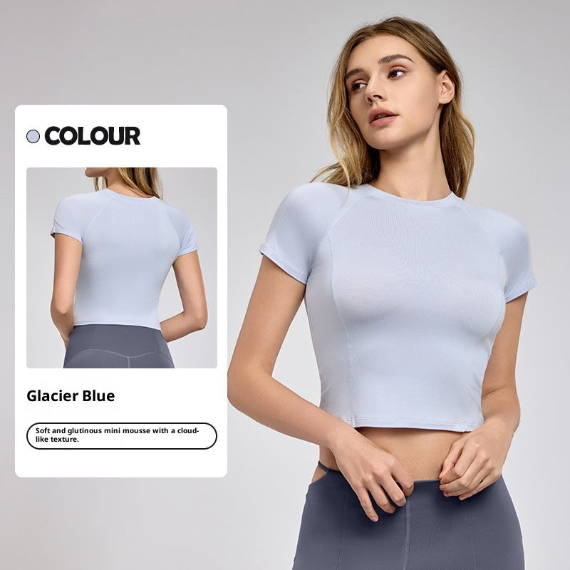 Women's Slim-Fit Versatile Workout T-Shirt For A Defined Waist