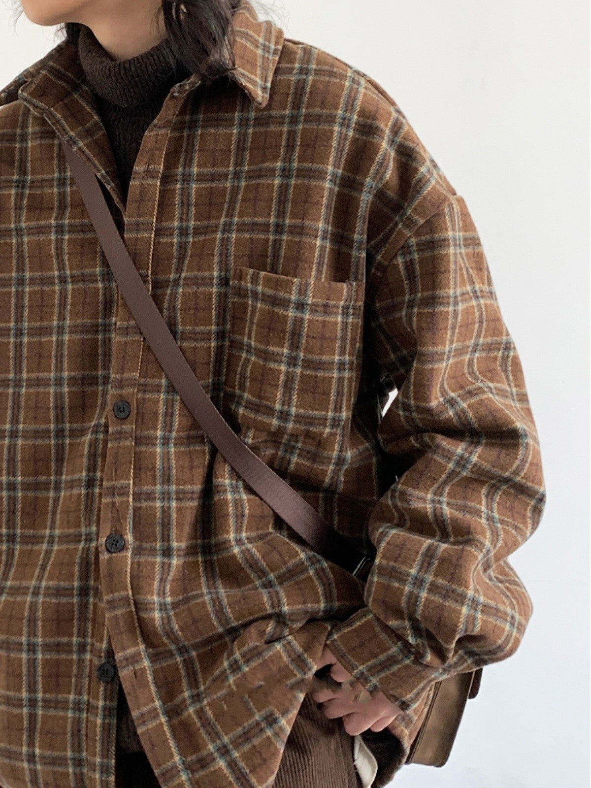 Winter Vintage Checkered Work Shirt
