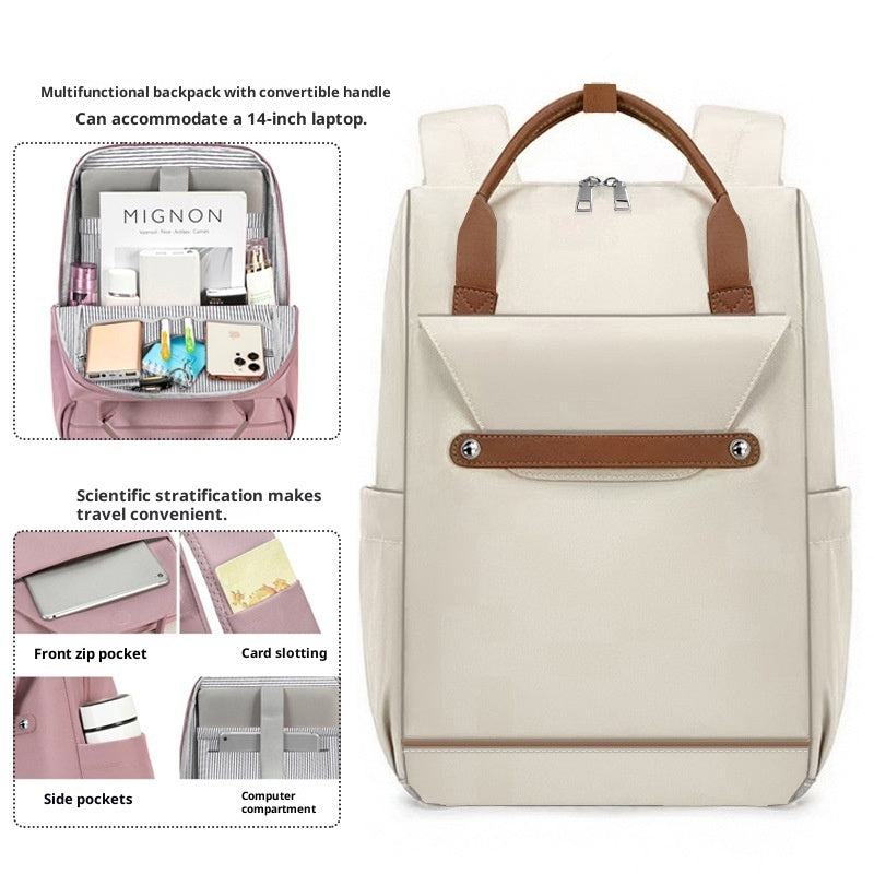 Lightweight Girls' Large Capacity Schoolbag