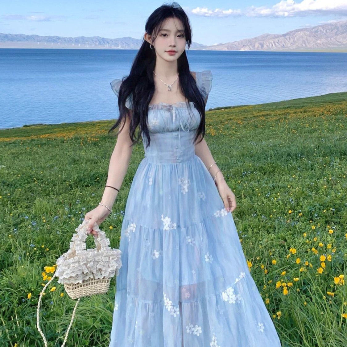 Stunning Resort-style Dress For Women