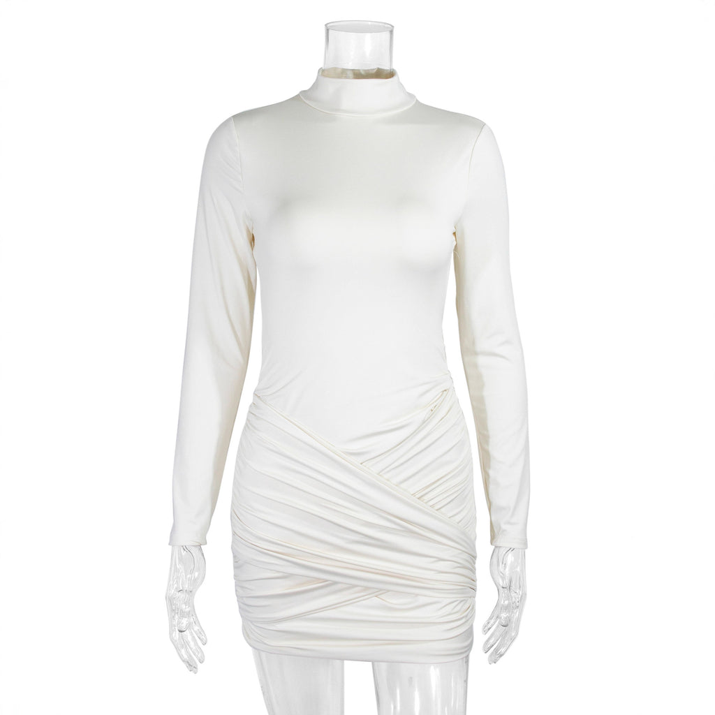 Elegant Womens Short Skirt Figure-hugging Dress