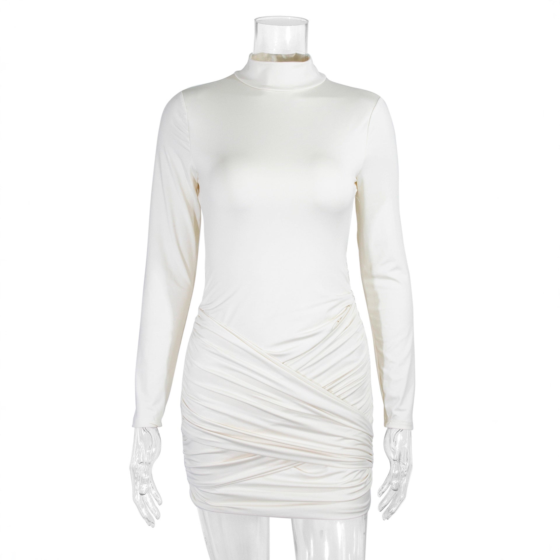 Elegant Womens Short Skirt Figure-hugging Dress