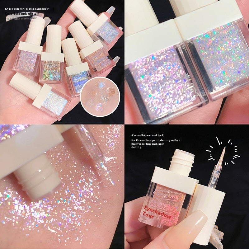 Gege Bear Gogo Bear Liquid Crystal Gem Dazzling Color Liquid Eye Shadow