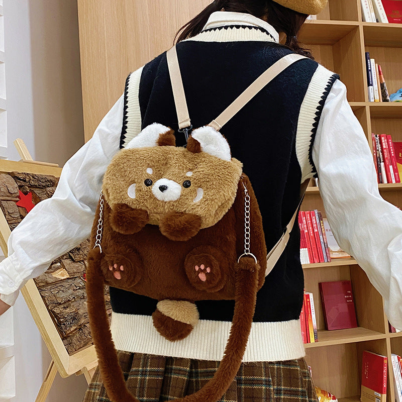 Coati Plush Bag Doll Cartoon Cute Backpack