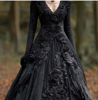 Fashionable Casual Halloween New Witch Witch Dress