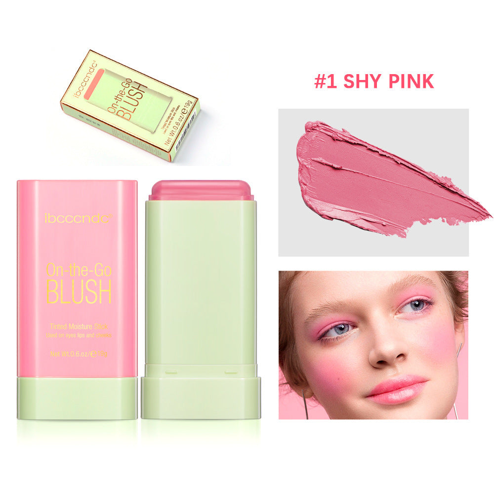 Makeup Apply Blusher Moisturizing