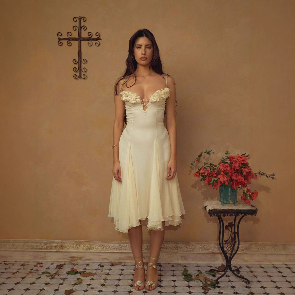 Women's Solid Color Loose And Versatile Camisole Dress