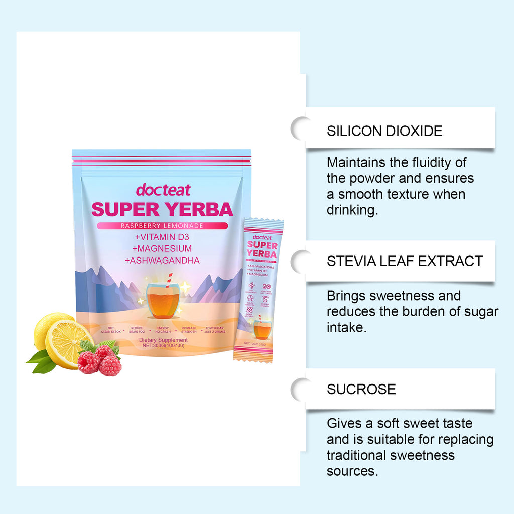 Docteat Yerba Mate Powder Dietary Supplement