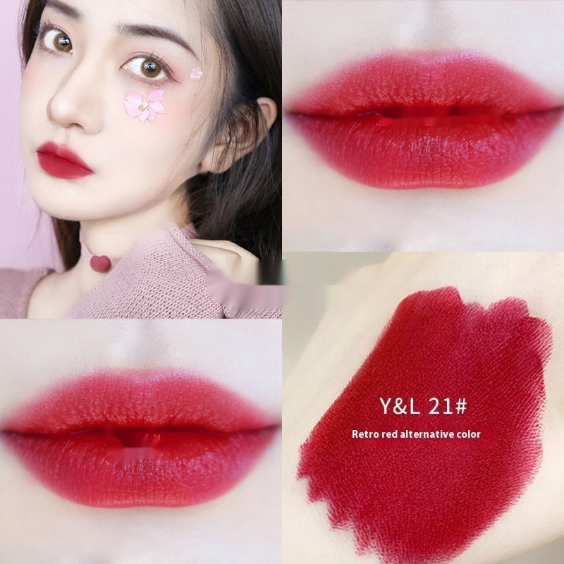 Gold Bar Velvet Matte Finish Nourishing Moisturizing Lip Gloss