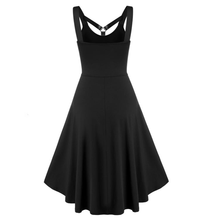 Women's Fashion Vintage Print Dress