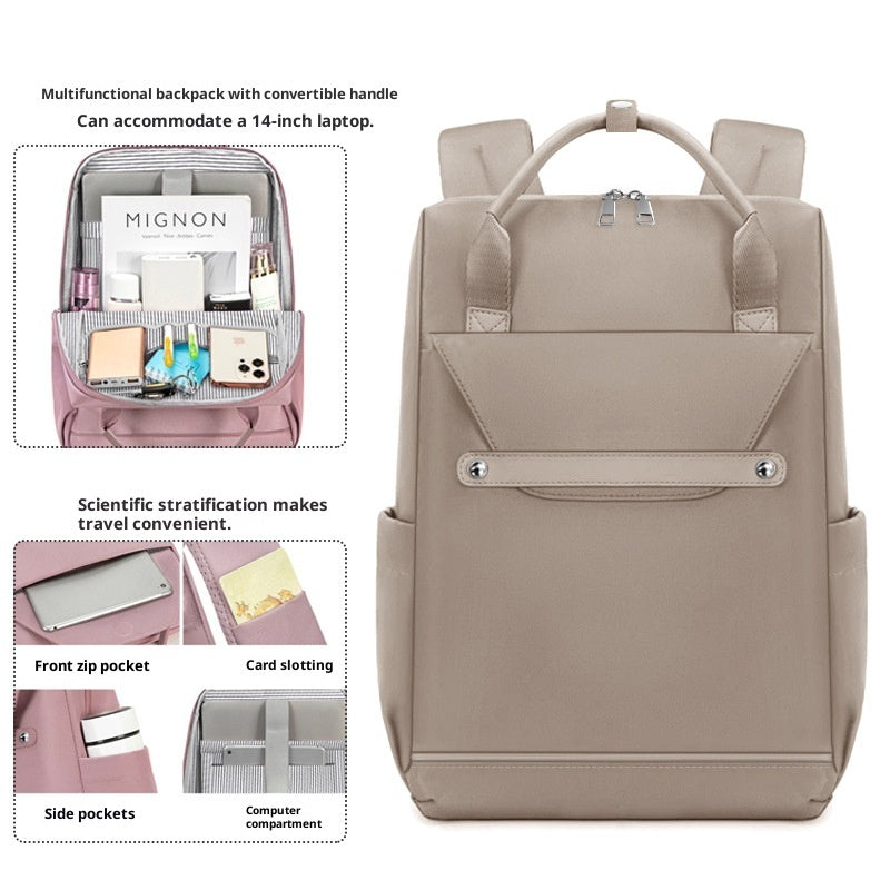 Lightweight Girls' Large Capacity Schoolbag