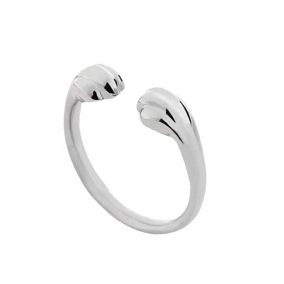 Kitten Paw Print Cute Ring Simple And Fashionable Women