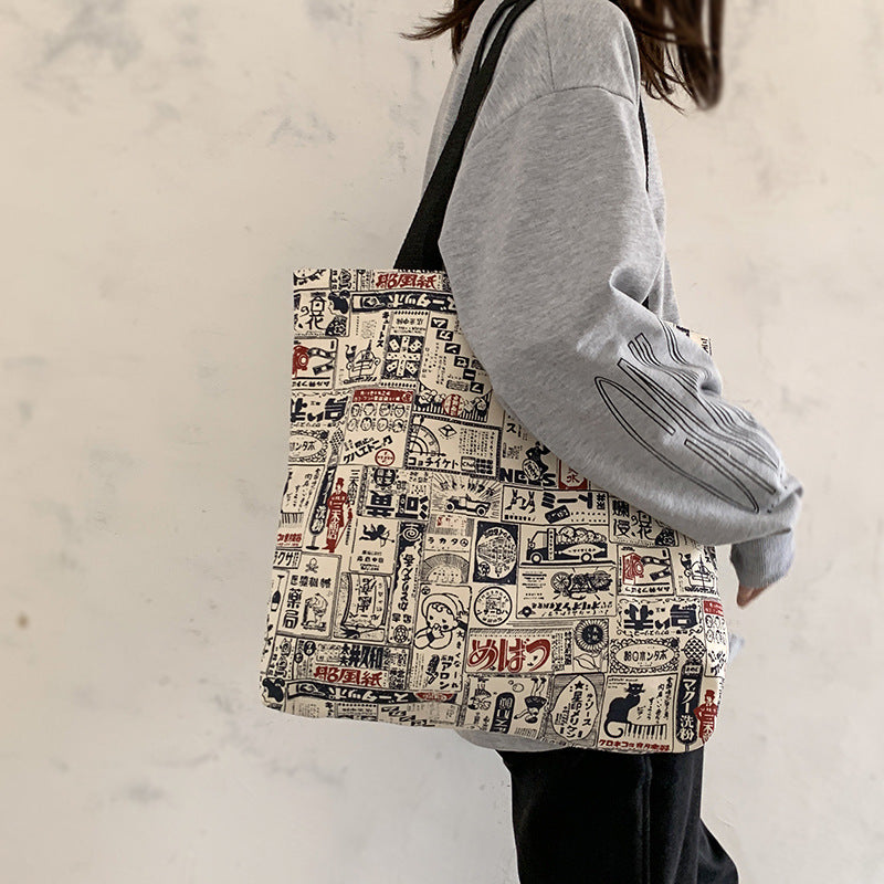 New large capacity canvas bag