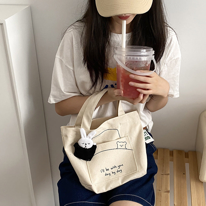 Japanese College All-match Canvas Bag