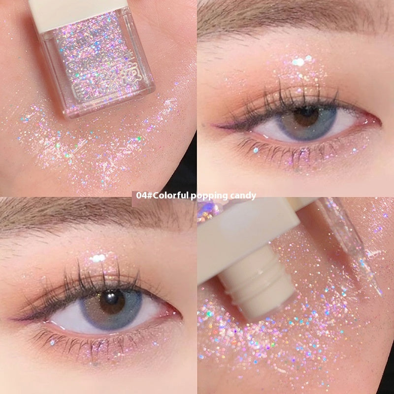 Gege Bear Gogo Bear Liquid Crystal Gem Dazzling Color Liquid Eye Shadow