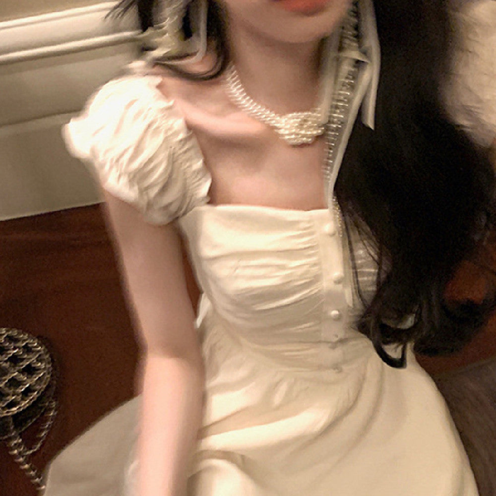 Women's Fashion Vintage French Dress