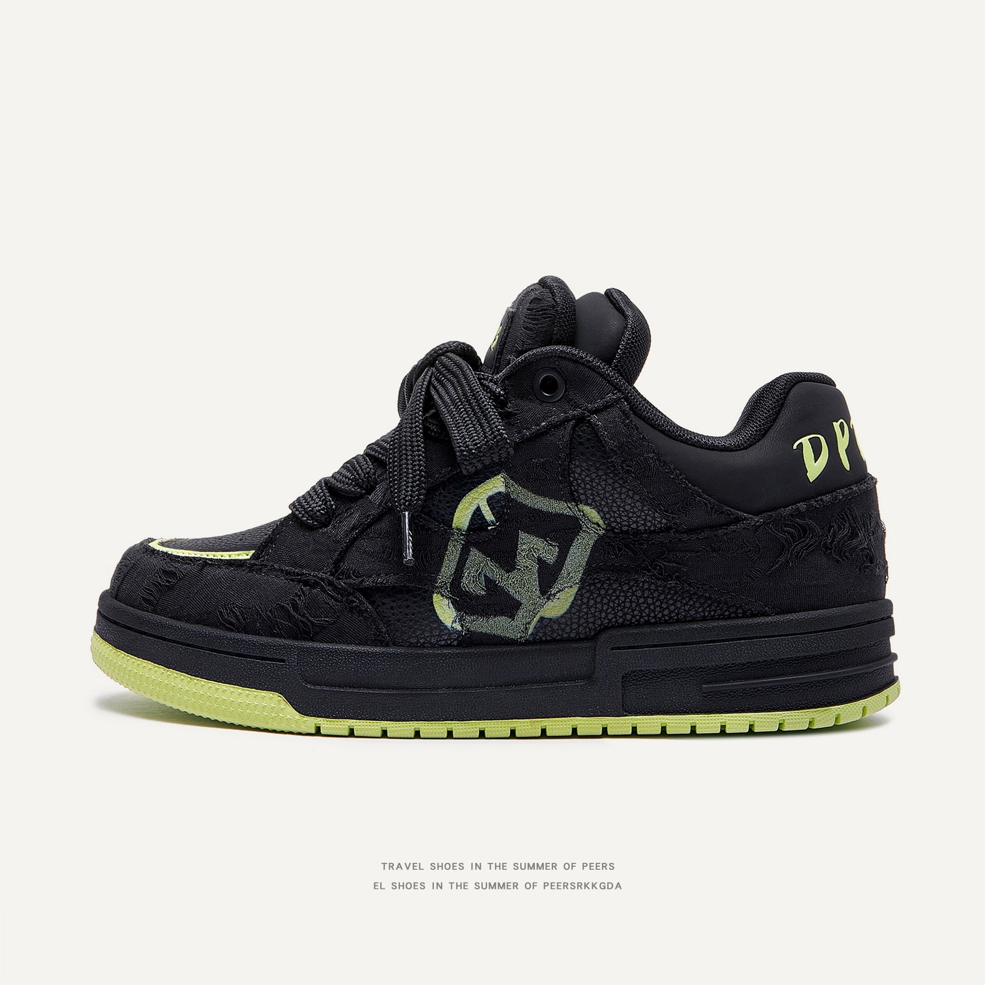 Women's Creative All-match Printed Flat Sneakers