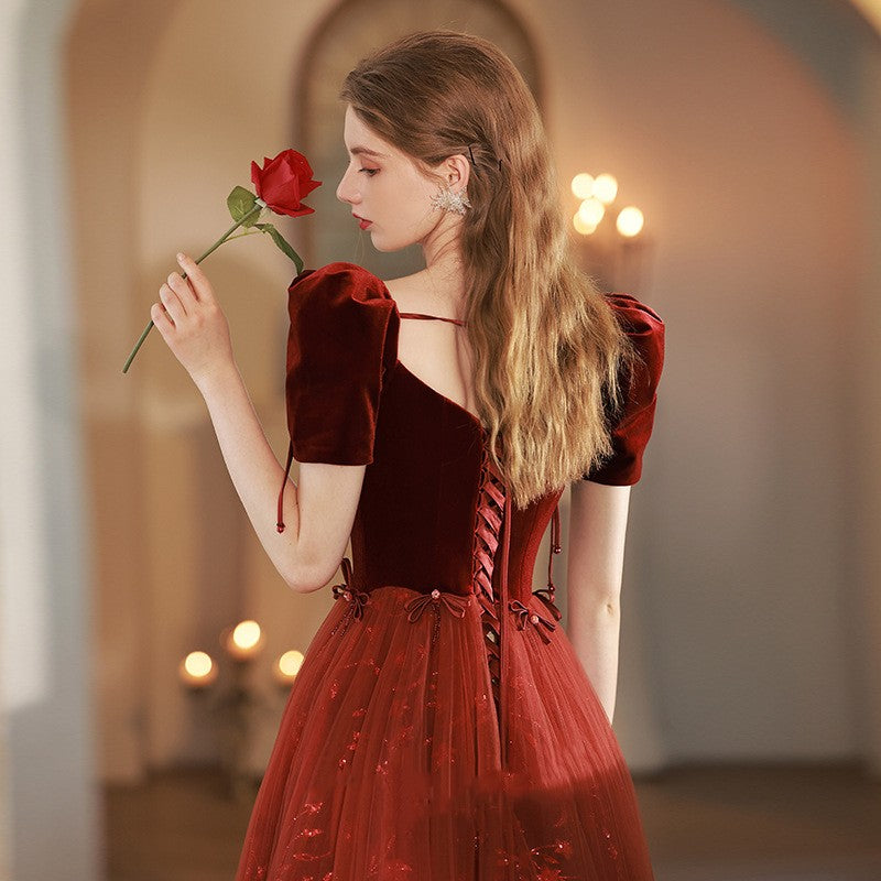 Women's High-end French Vintage Dress