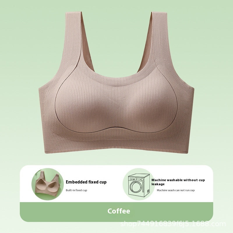 Fixed Cup Seamless Underwear For Women