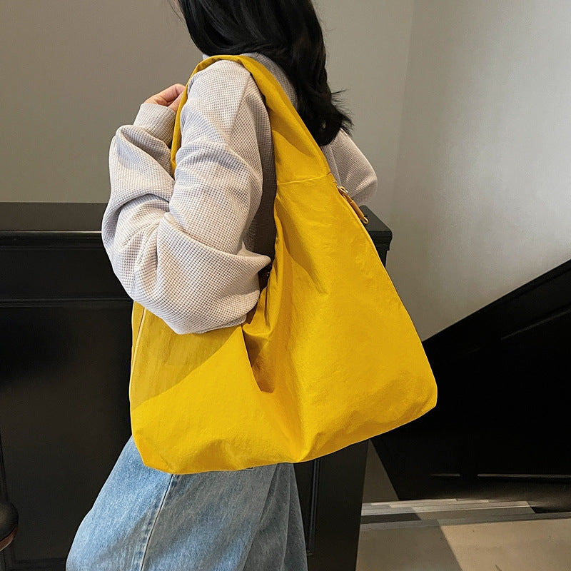 Lazy Relaxed Feeling Large Capacity Canvas Bag Women