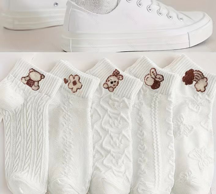 Socks For Women Mid-calf Length Socks Thin