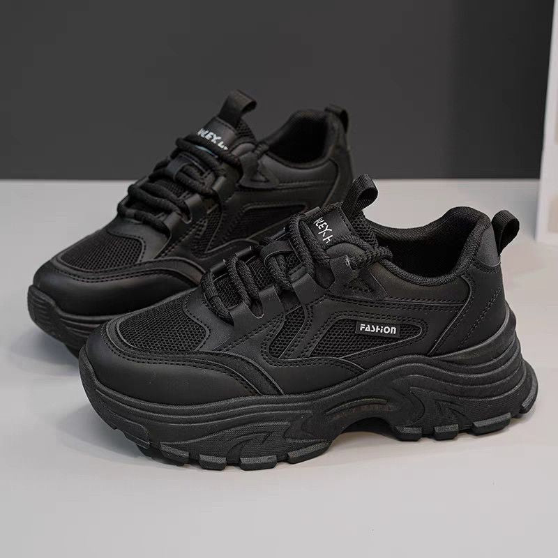 Mesh Breathable All-match Thick Bottom Casual Sports Shoes