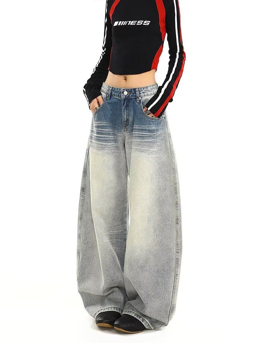 Loose Slim Design Versatile Scimitar Pants