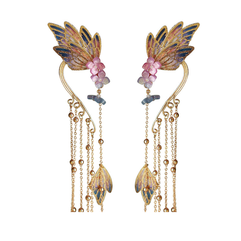 Vintage Long Tassel Ear Clip