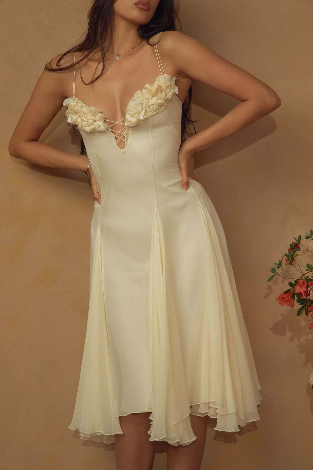 Women's Solid Color Loose And Versatile Camisole Dress