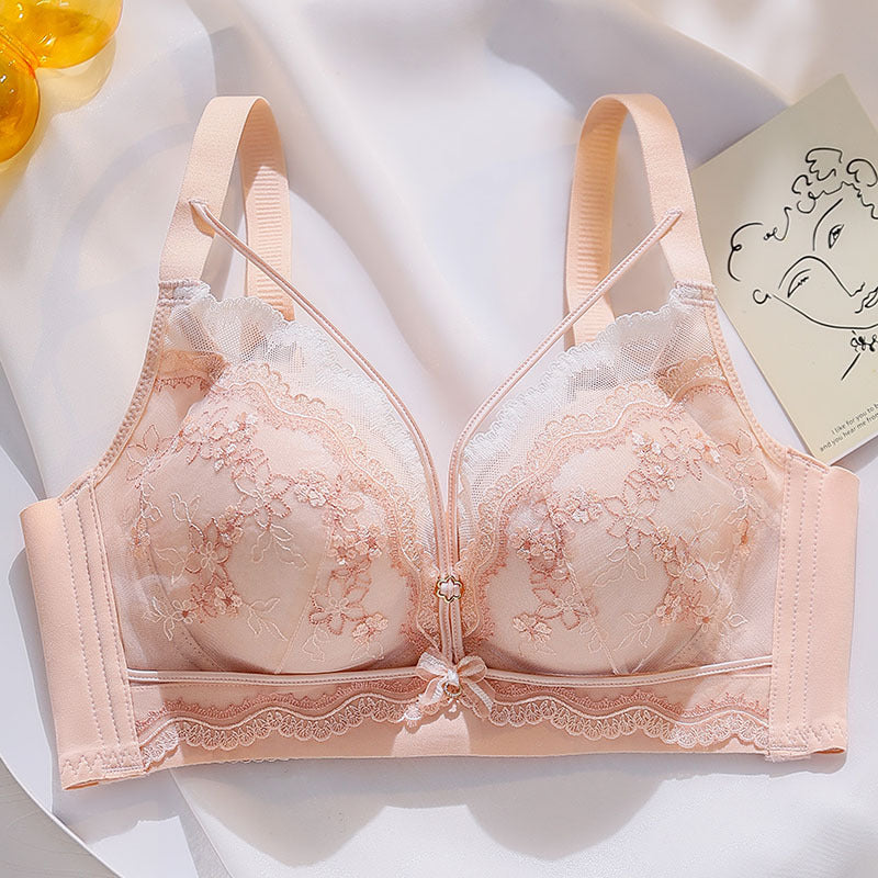 Push Up Breast Holding Wireless Underwear For Women