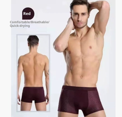 4pcs Lot SKY HERO Mens Panties Boxers Underwear Underpants Male Shorts