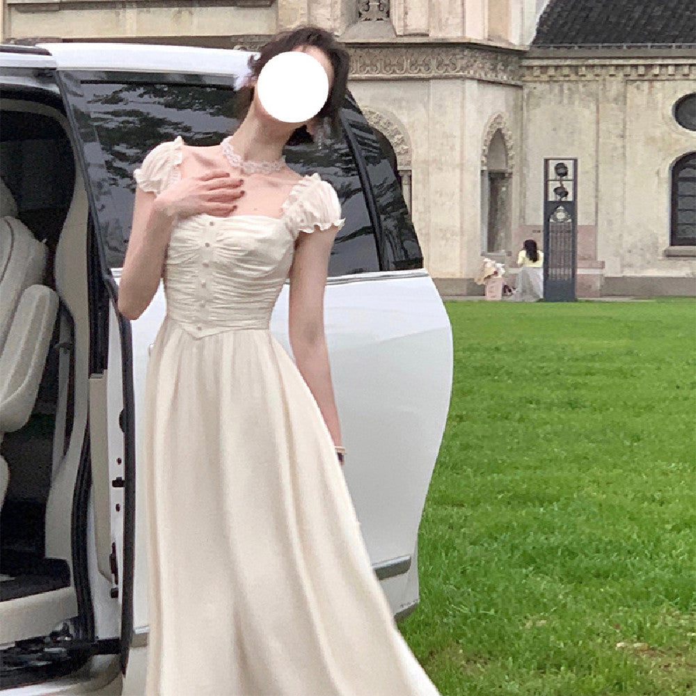 Women's Fashion Vintage French Dress