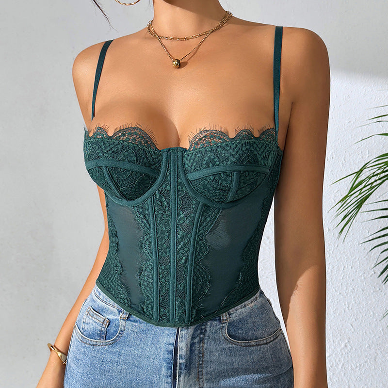 European, American And French Style Inner Wear Outer Wear Corset Sexy Camisole