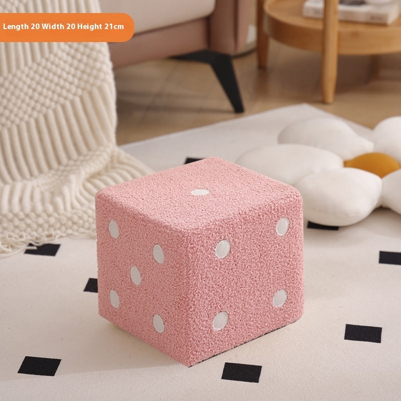 Small Stool Household Stackable Dice Small Bench