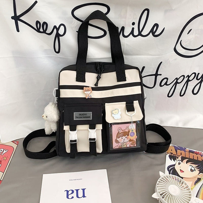 Women's Large Capacity Canvas Messenger Bag