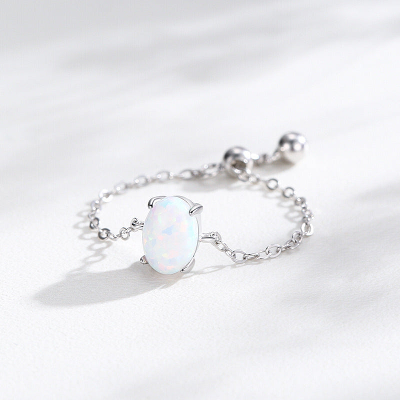 Women's Versatile And High-end Adjustable Chain Ring