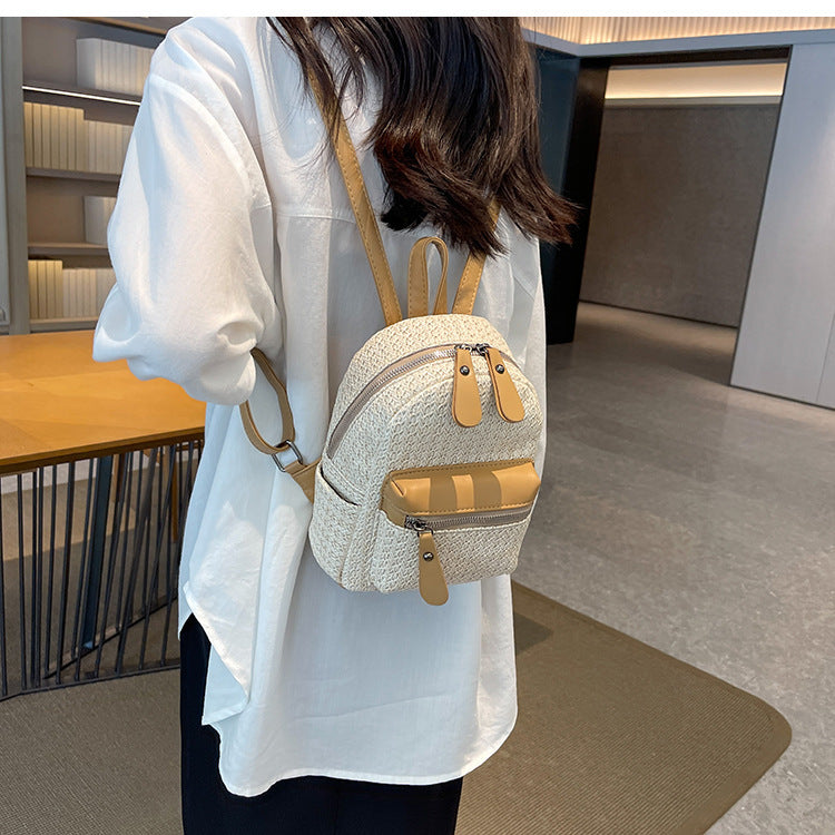 Summer Small Backpack Mini Versatile Small Schoolbag