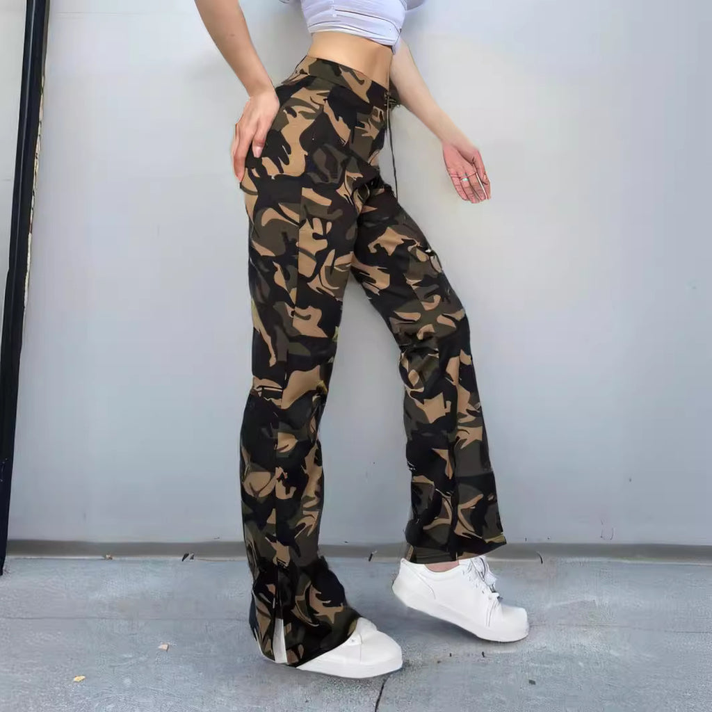 Split Trousers Street Trend Women's Casual Pants