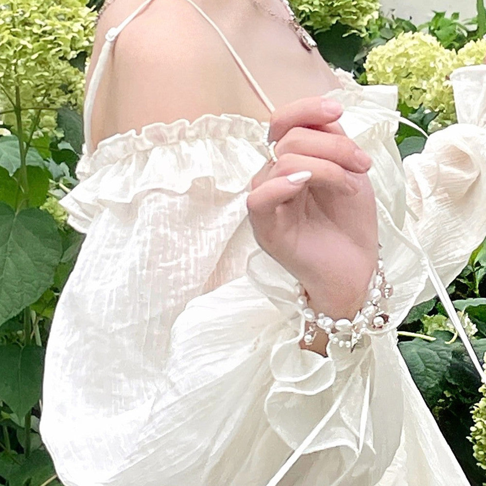 Vintage High Waist Suspended Dress