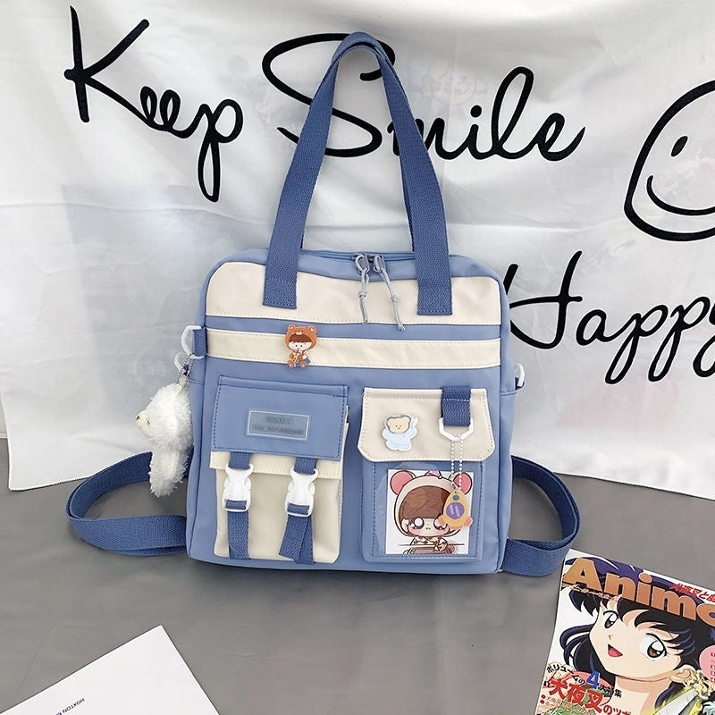 Women's Large Capacity Canvas Messenger Bag