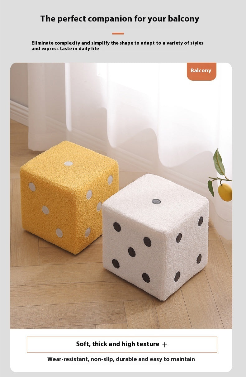 Small Stool Household Stackable Dice Small Bench