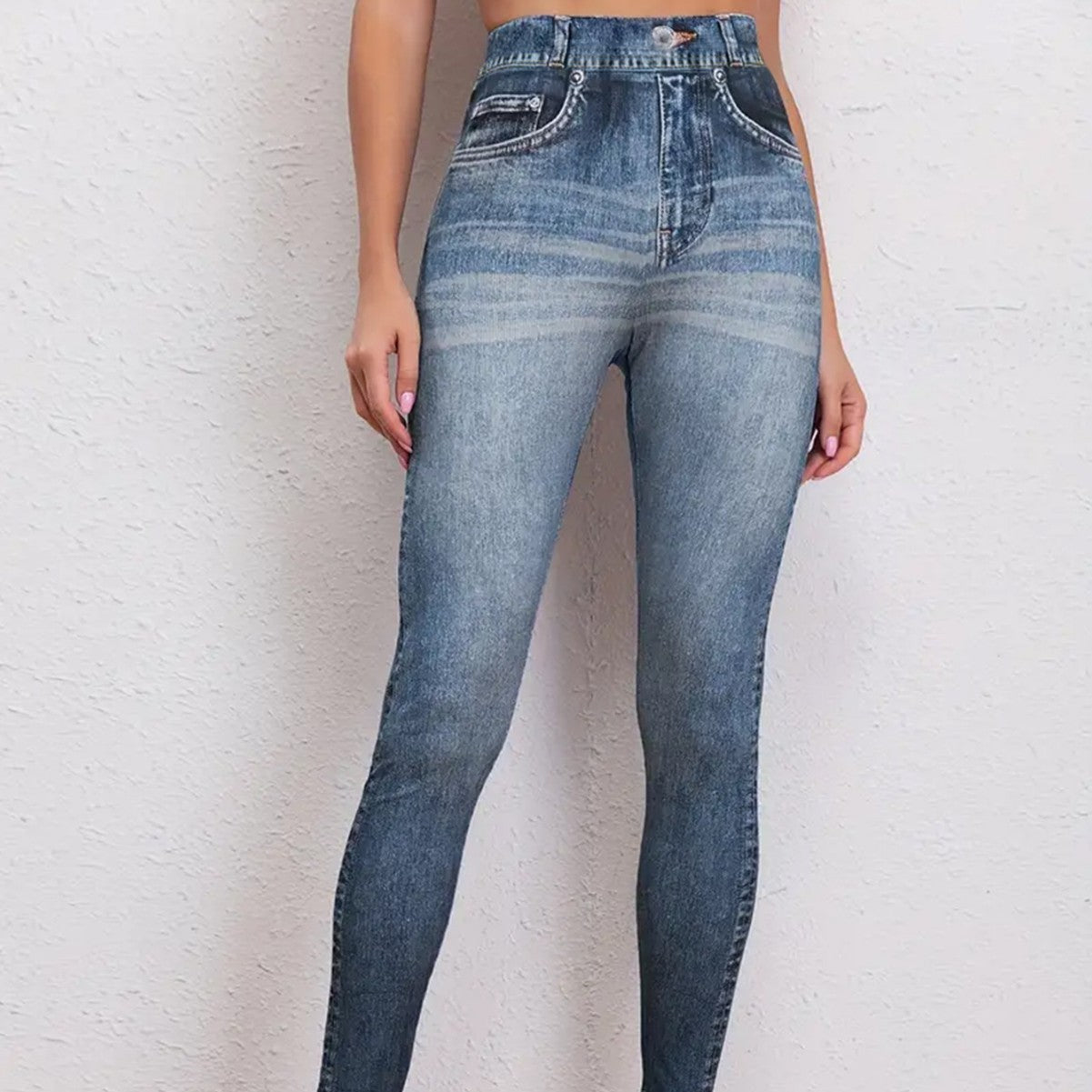 Retro High Elastic Tights Hip Lifting Yoga Trousers