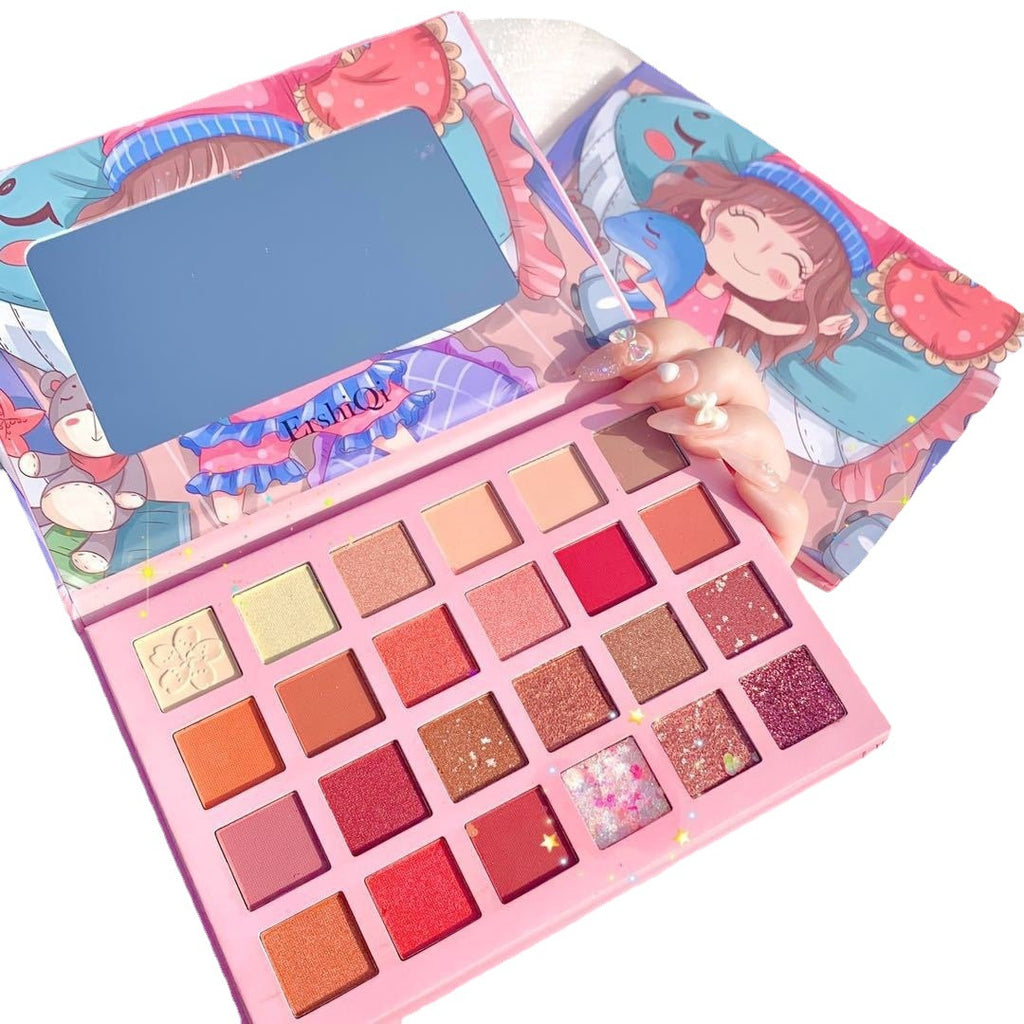 Favorite Girl 24 Color Eyeshadow Palette Glitter Sequins