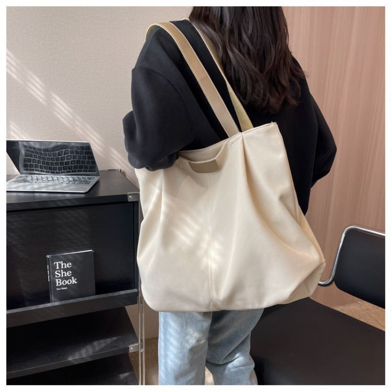 Fashion Shoulder Bag Simple Versatile Canvas Tote Bag
