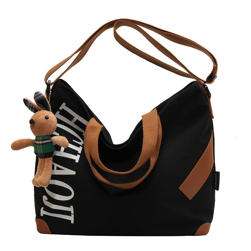 Women's Casual Large-capacity Canvas Shoulder Messenger Bag