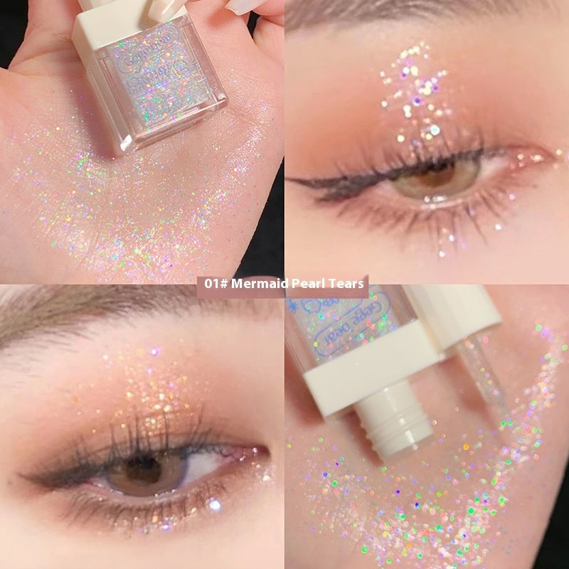 Gege Bear Gogo Bear Liquid Crystal Gem Dazzling Color Liquid Eye Shadow